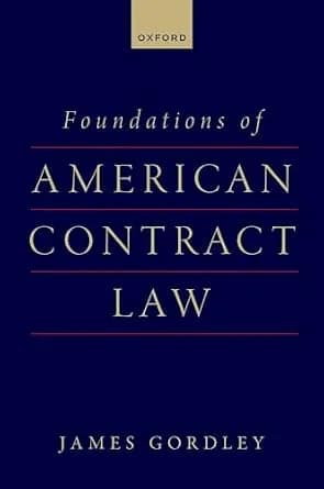 و دانلود نسخه کامل کتاب زبان اصلی Foundations of American Contract Law PDF | دانلود کتاب خارجی