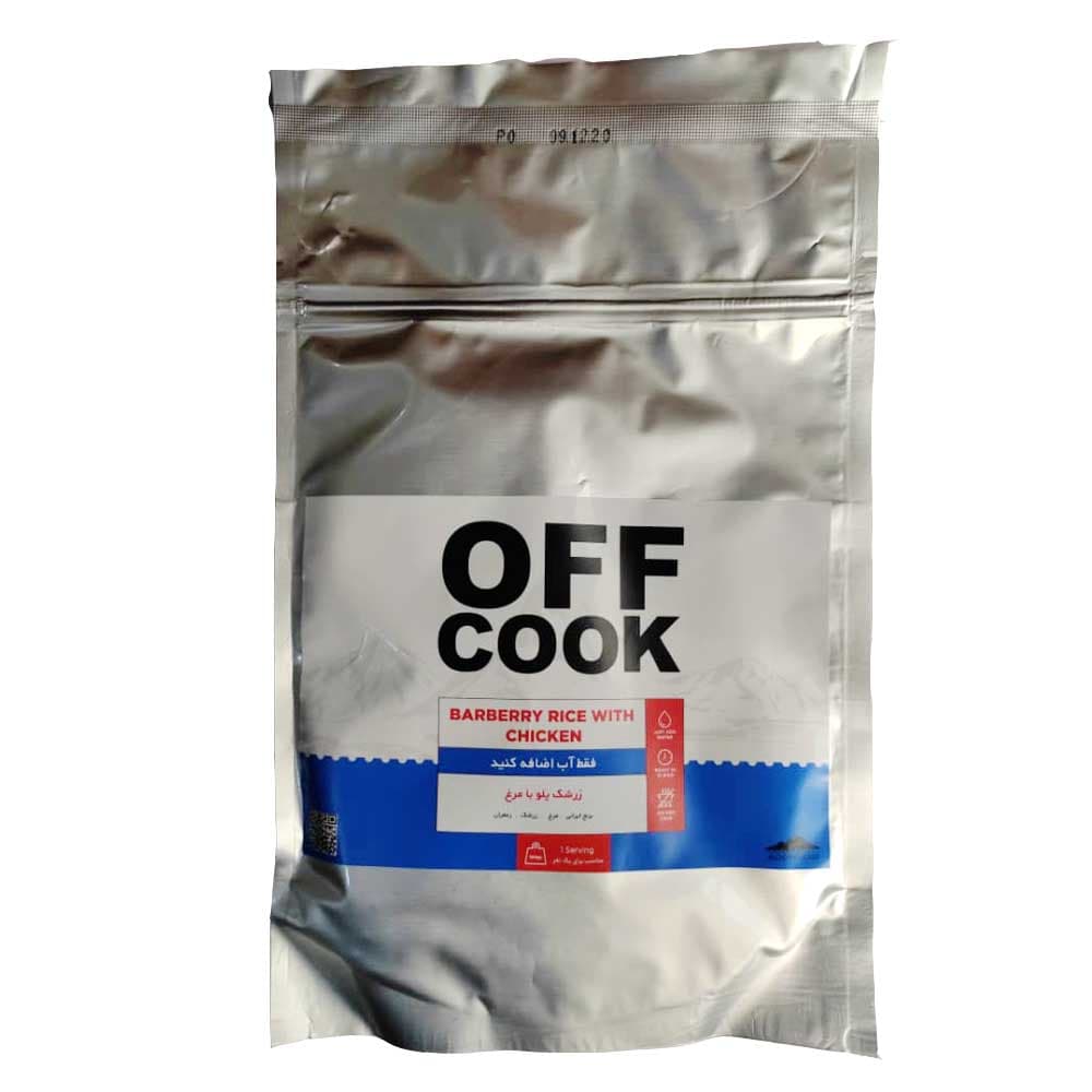 آف کوک غذای خشک انجمادی – زرشک پلو – Off Cook Freeze Dried Food