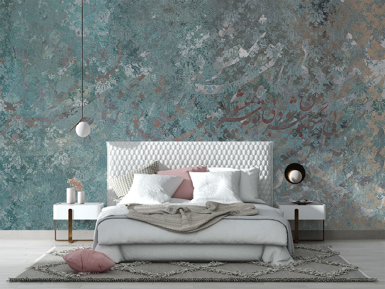 کاغذ دیواری شعر نستعلیق W13016400 — تصویر ۲