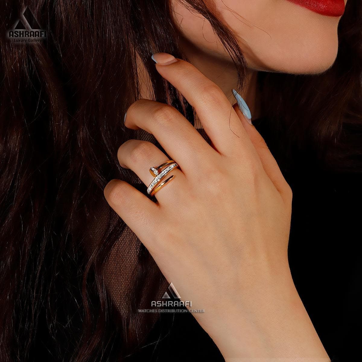 انگشتر میخی کارتیه Cartier Juste un Clou Ring G01 — تصویر ۴