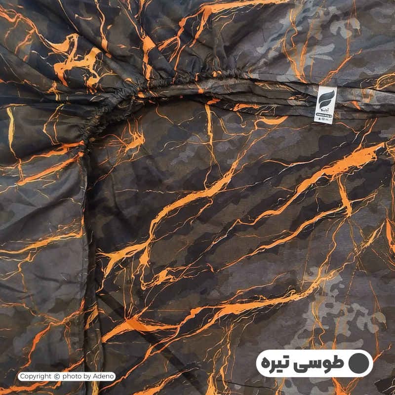 ملحفه کشدوز آدنو مدل Volcano کد Ch84 — تصویر ۵