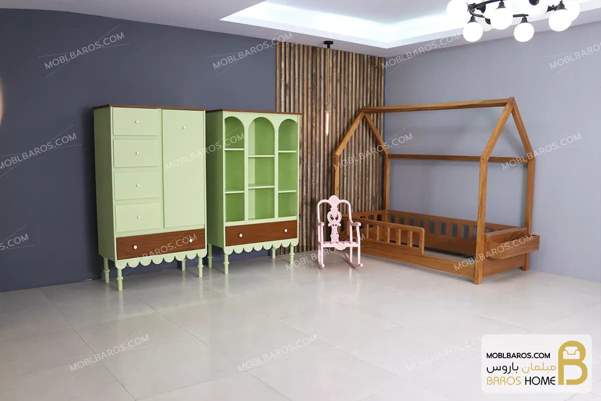 سیسمونی نوزاد دختر رنگ ترکیبی مدل کیتی — تصویر ۵