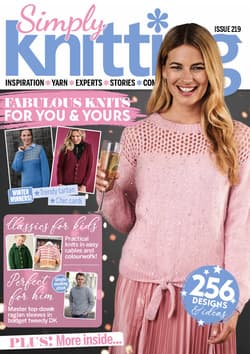 مجله Simply Knitting؛ ژانویه 2022