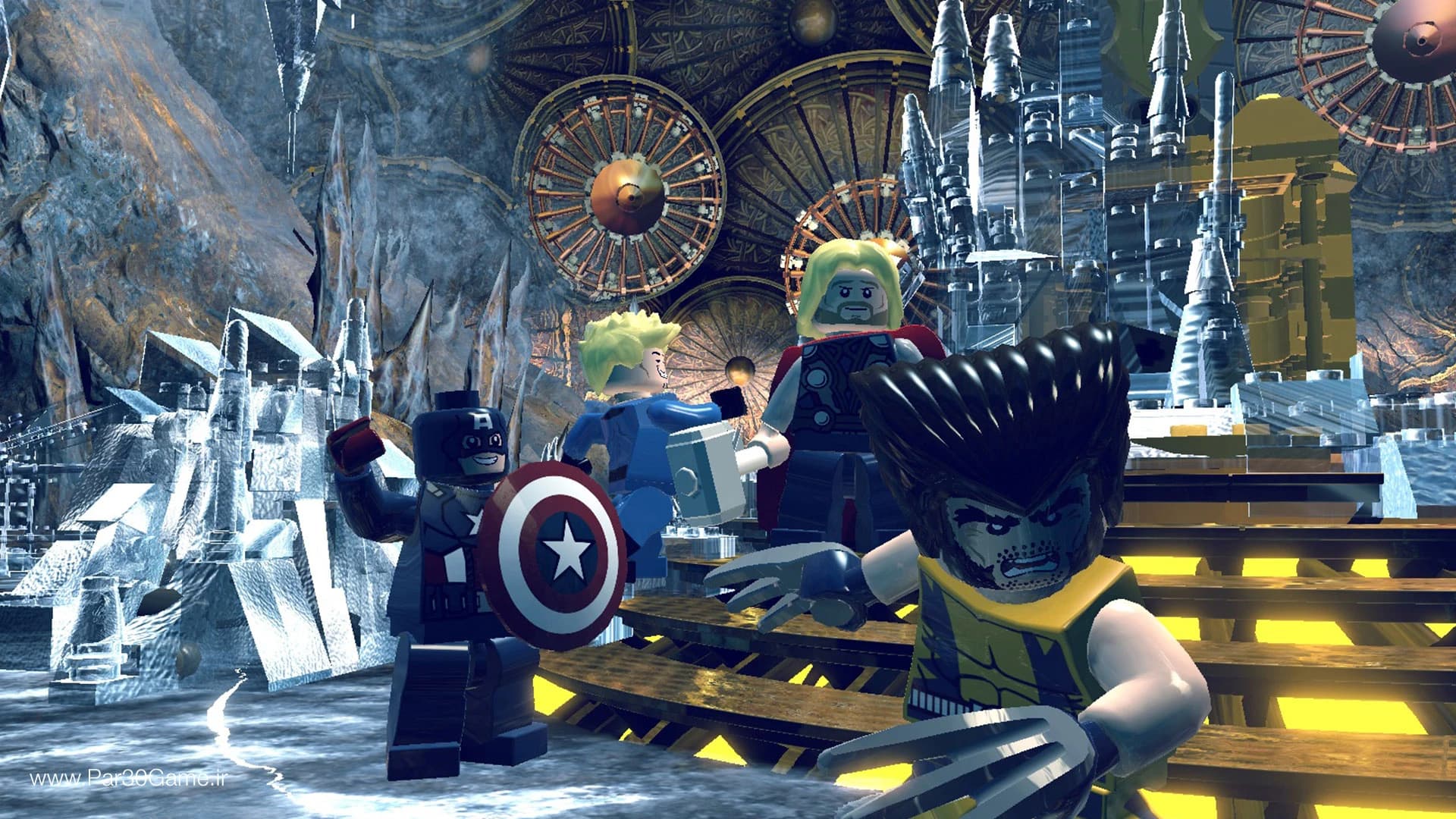 Lego Marvel super heroes-پرنیان-2DVD — تصویر ۵