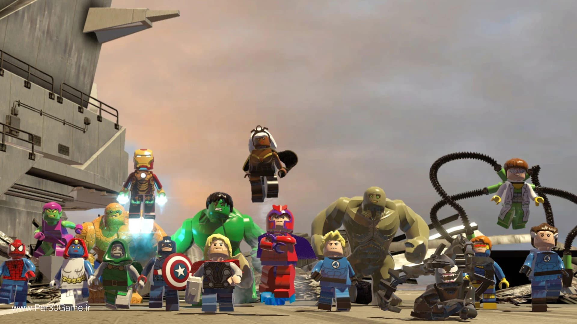 Lego Marvel super heroes-پرنیان-2DVD — تصویر ۴
