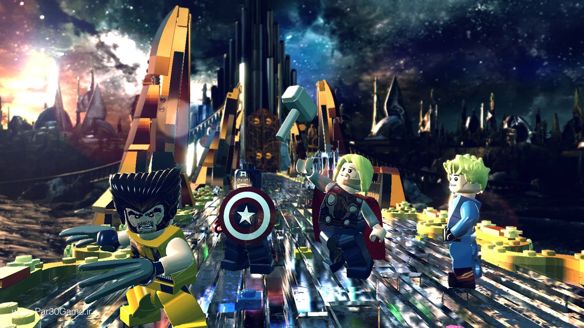 Lego Marvel super heroes-پرنیان-2DVD — تصویر ۷