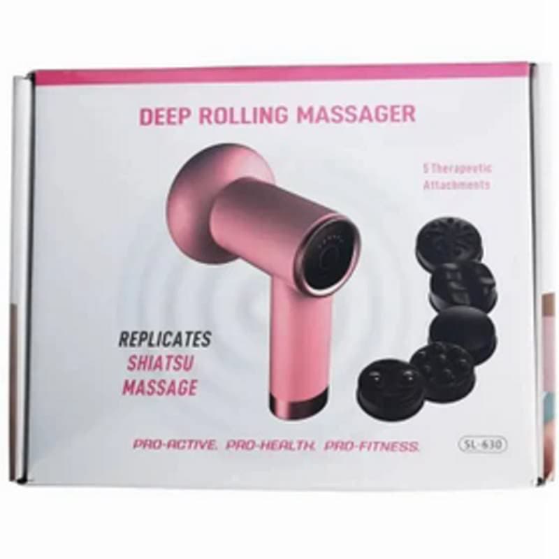 ماساژور تفنگی شارژی مدل DEEP ROLLING MASSAGER SL-630 کد B453 — تصویر ۲