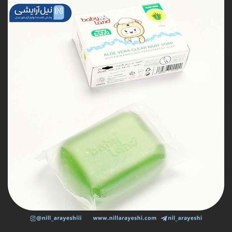 صابون کودک آلوئه ورا بی بی لند 100 گرم — تصویر ۲