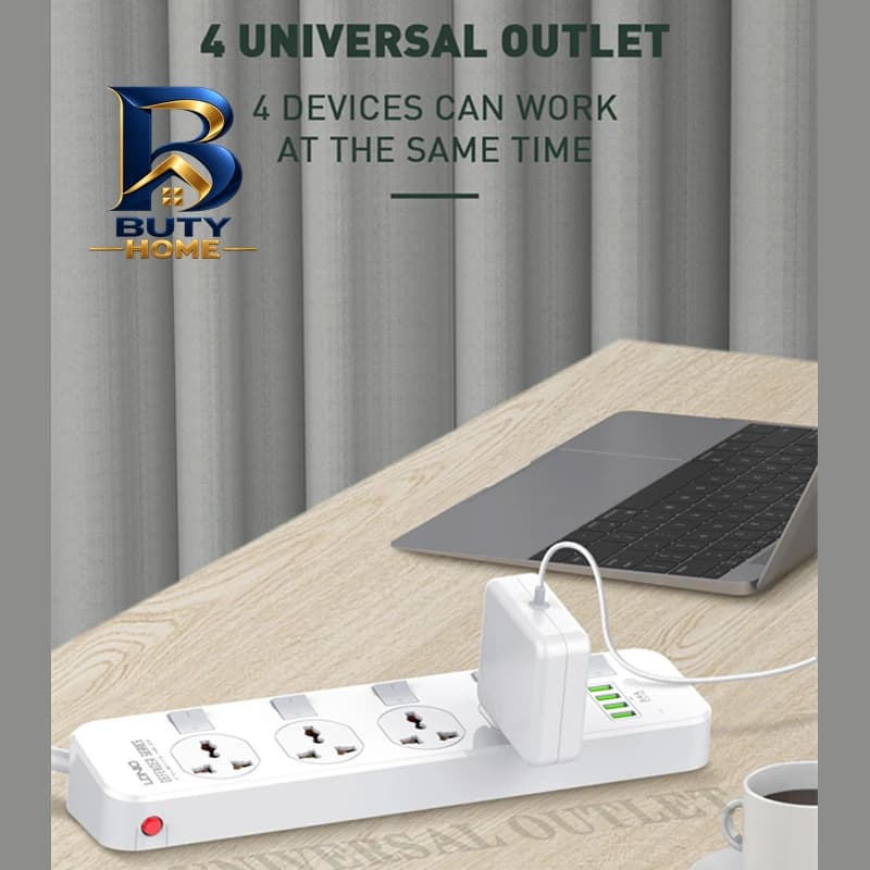 چند راهی برق مدل الدینیو Power Socket — تصویر ۵