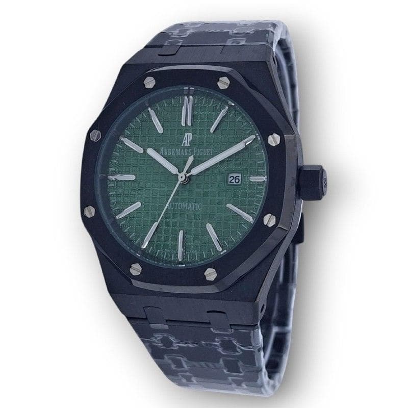 ساعت ای پی (AP)مردانه مشکی Audemars Piguet صفحه سبز