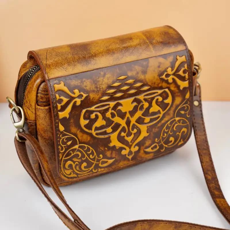 کیف دوشی چرم زنانه 47-56 — تصویر ۳