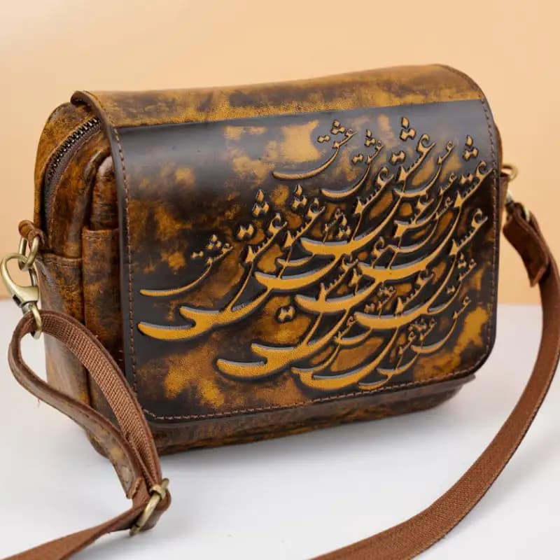 کیف دوشی چرم زنانه 47-56 — تصویر ۴