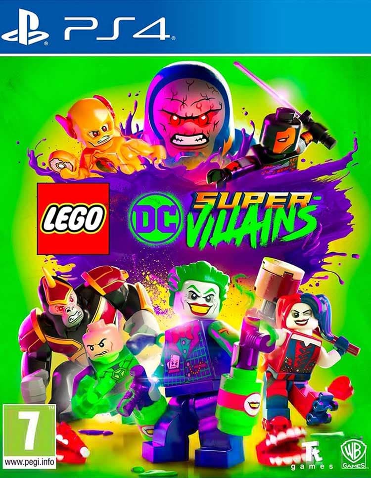 بازی کارکرده LEGO DC Super-Villains برای PS4