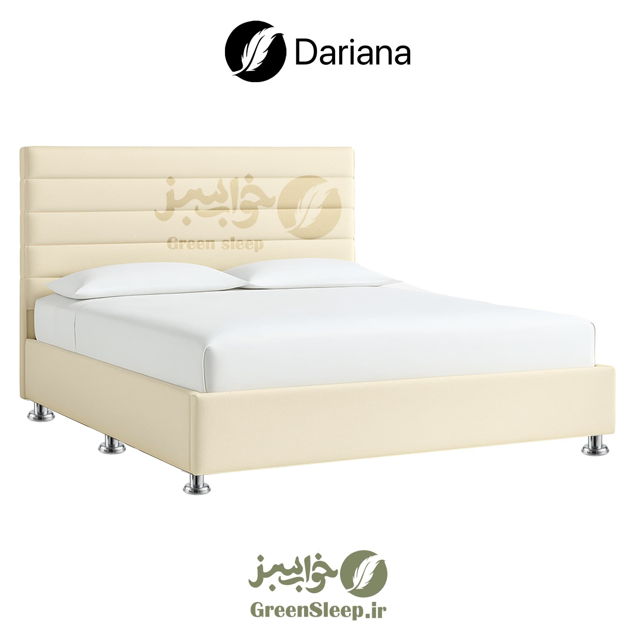 تخت خواب باکس هتلی مدل داریانا دو نفره 140 در 2 مبلمان فرنا مدل 1141397 — تصویر ۲
