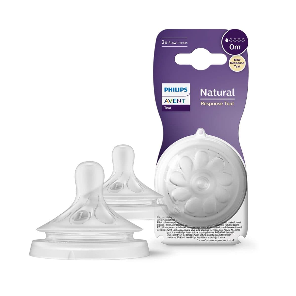 سرشیشه نچرال 1 قطره 0 ماه اونت Philips Avent — تصویر ۲