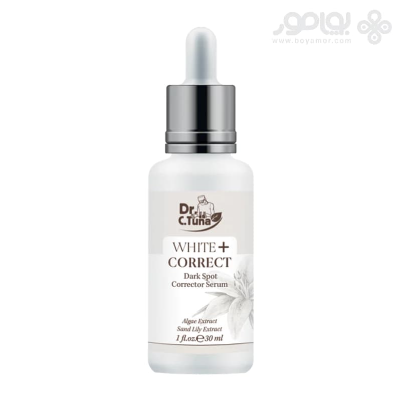 سرم ضد لک فارماسی دکتر تونا مدل WHITE+CORRECT حجم 30 میل