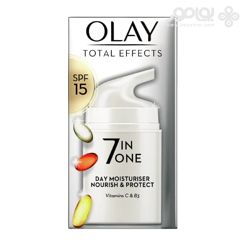 کرم ضد چروک 7 کاره روز اولای مدل Total Effects حاوی SPF15 حجم 50 میل — تصویر ۲