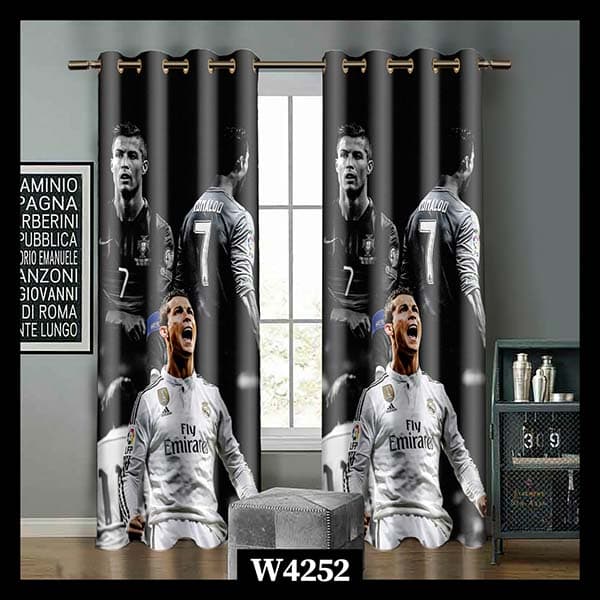 پرده چاپی طرح رونالدو کد W4252