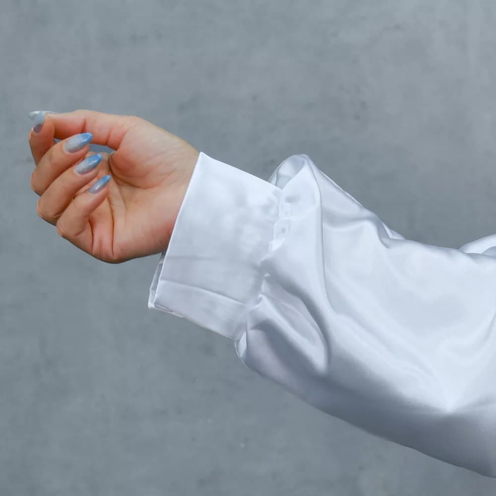 شومیز دخترانه جلوگره کد 25974 — تصویر ۵