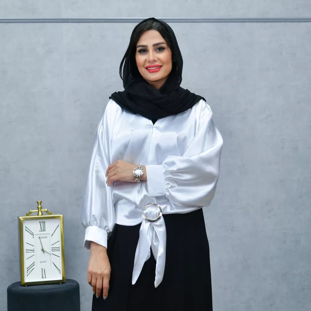 شومیز دخترانه جلوگره کد 25974 — تصویر ۶