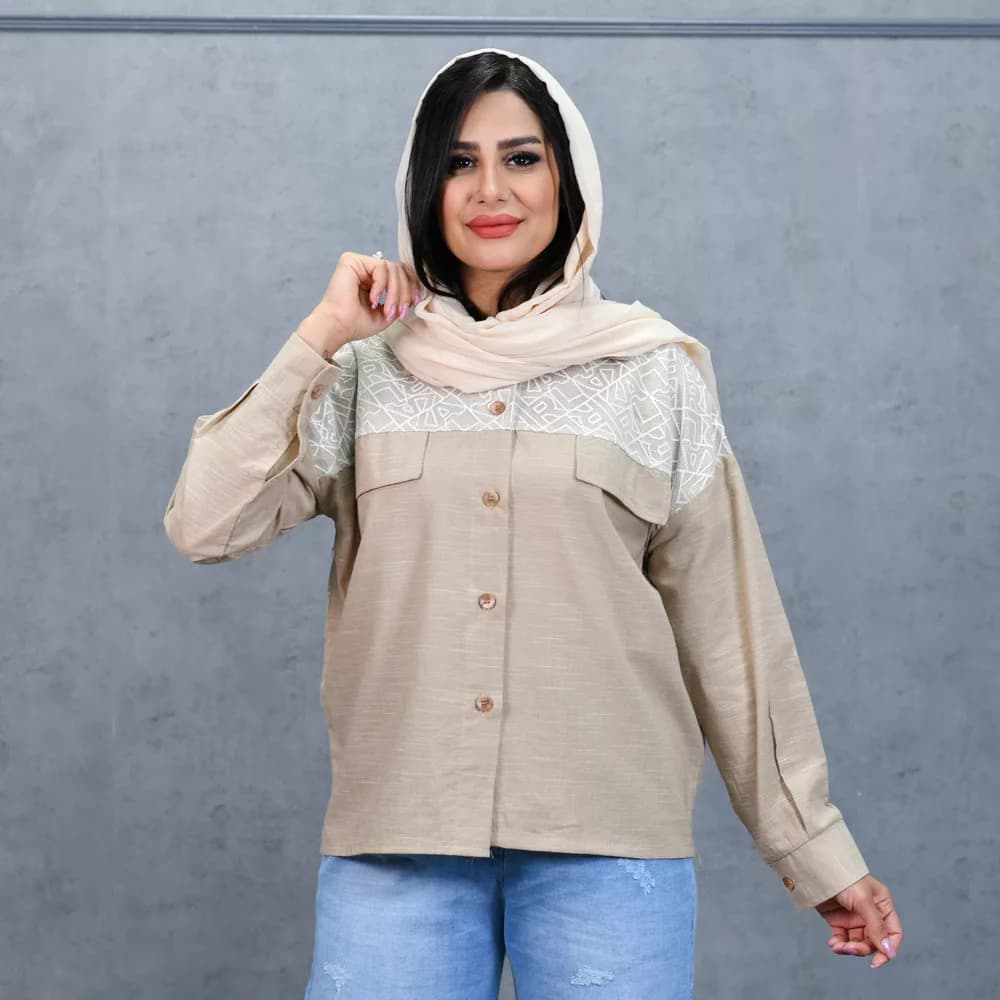 شومیز دخترانه کد 25807 — تصویر ۲