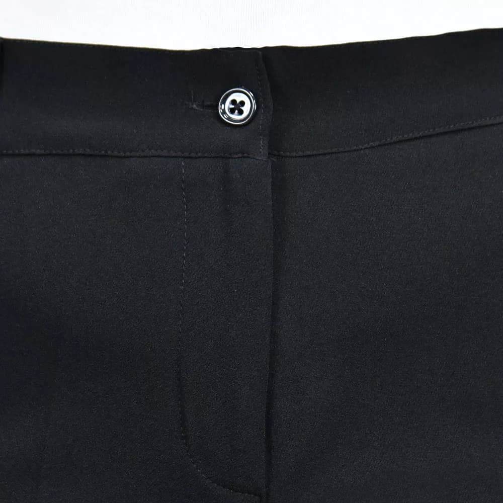شلوار دخترانه بگ مازراتی مشکی کد 25740 — تصویر ۲