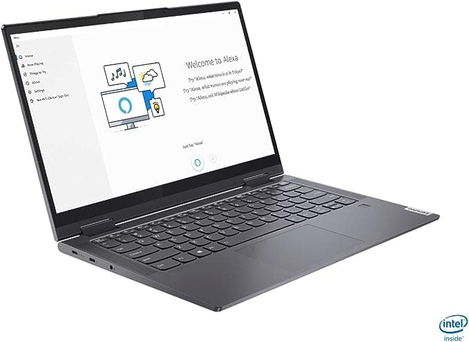 لپ تاپ استوک 14 اینچی لنوو مدلYoga 7i 14 پردازنده i5 رم 12گیگابایت حافظه 512GB SSD صفحه نمایش لمسی — تصویر ۴
