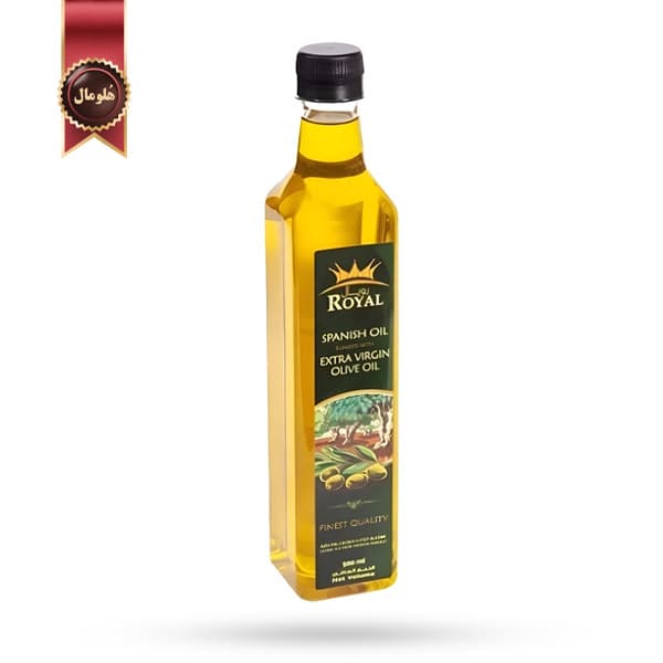 روغن زیتون فوق بکر رویال Royal olive oil حجم 500 میلی لیتر (اورجینال)