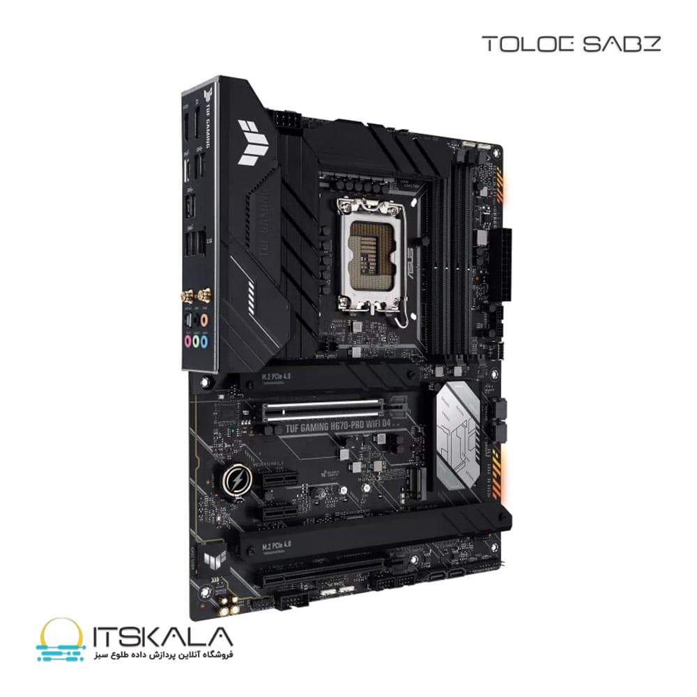 مادربرد ایسوس ASUS TUF GAMING H670-PRO WIFI D4 — تصویر ۵