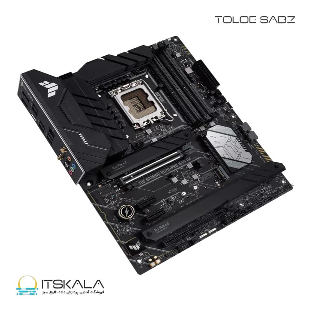مادربرد ایسوس ASUS TUF GAMING H670-PRO WIFI D4 — تصویر ۳