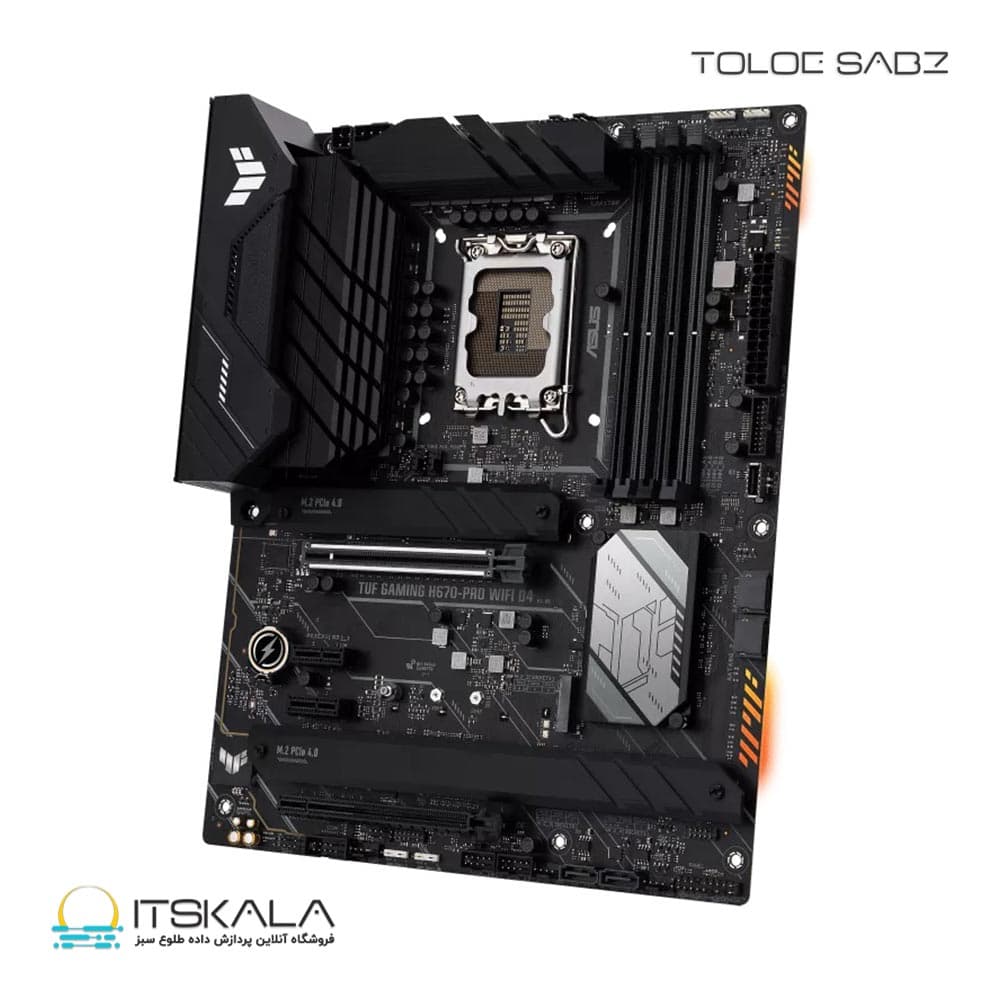 مادربرد ایسوس ASUS TUF GAMING H670-PRO WIFI D4 — تصویر ۴