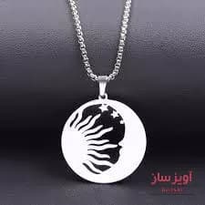 گردنبند ستاره و ماه و خورشید کد 100450