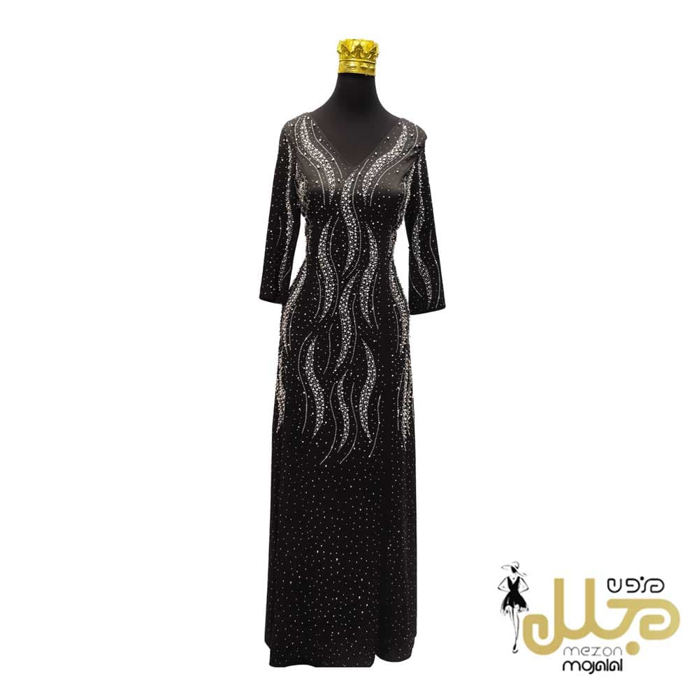 پیراهن ماکسی سایزبزرگ سلنا