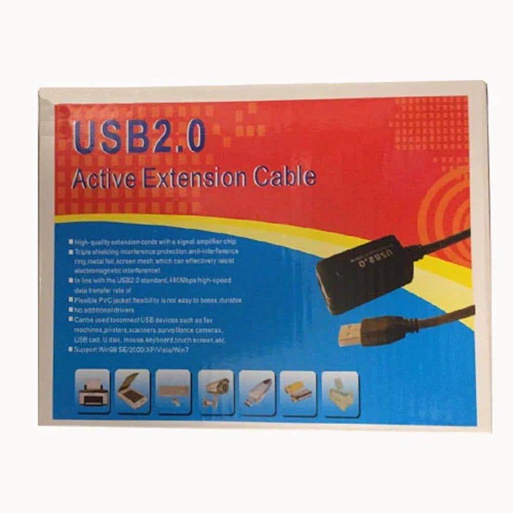 کابل افزایش طول USB 2.0 وی نت مدل ACTIVE Extension طول 10 متر — تصویر ۳