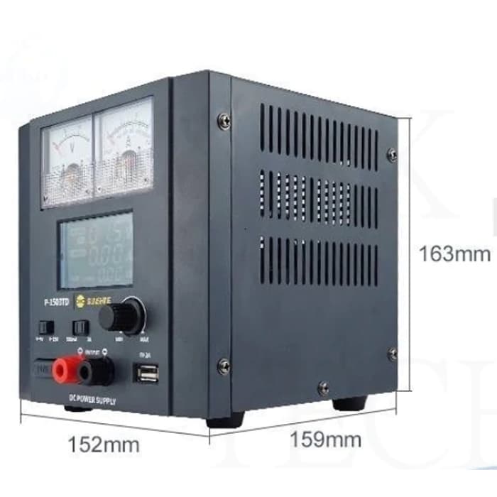 منبع تغذیه ی 3 امپر 15 ولت Sunshine P-1503TD — تصویر ۳