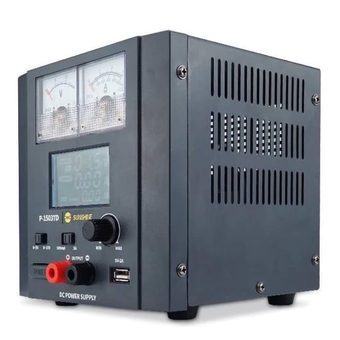منبع تغذیه ی 3 امپر 15 ولت Sunshine P-1503TD — تصویر ۲