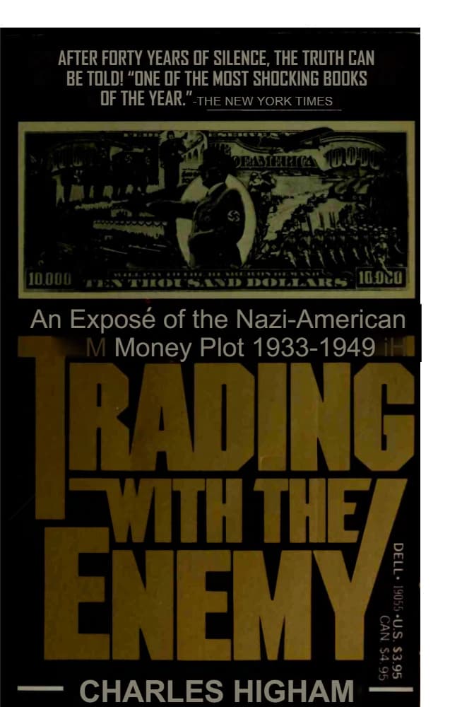 کتاب Trading With the Enemy (تجارت با دشمن) نسخه انگلیسی PDF | Charles Higham