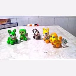 اسباب بازی حیوانات کوکی نشکن(آهو، سگ،جغد)5135 — تصویر ۲