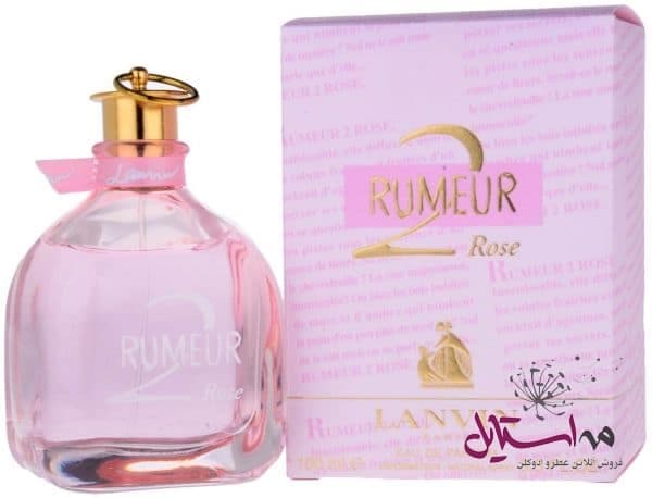 ادو پرفیوم زنانه LANVIN Rumeur 2 Rose حجم 100 میلی لیتر — تصویر ۲