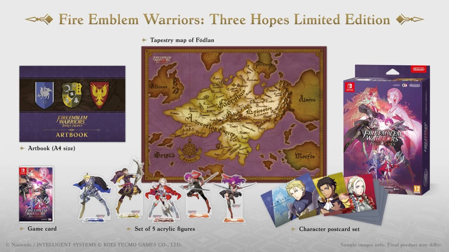 کالکتور بازی Fire Emblem warrior limited edition برای nintendo switch — تصویر ۲