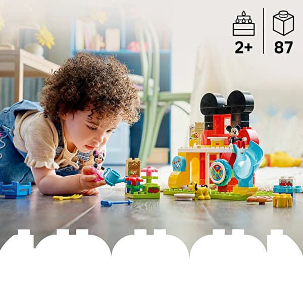 لگو سری دوپلو مدل Mickey Mouse Clubhouse with Minnie & Pluto کد 10465 — تصویر ۸