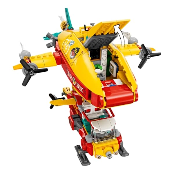 لگو Monkie Kid مدل 80046 Monkie Kid’s Cloud Airship — تصویر ۵