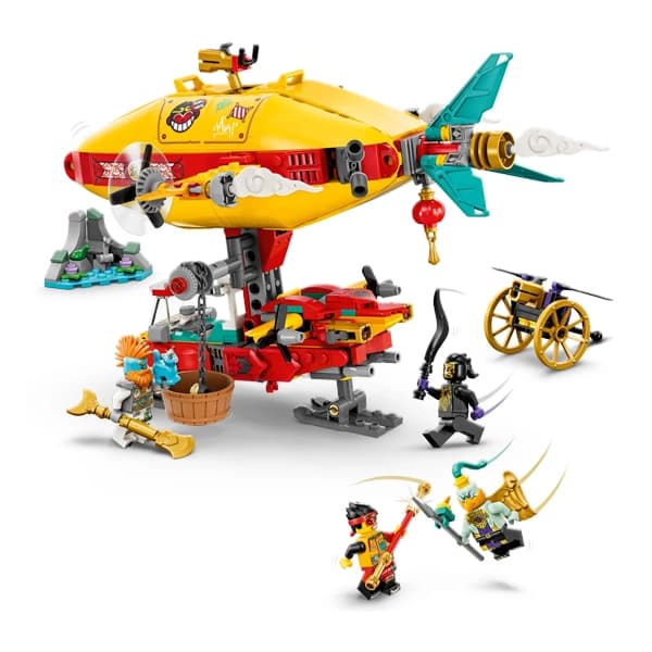 لگو Monkie Kid مدل 80046 Monkie Kid’s Cloud Airship — تصویر ۳