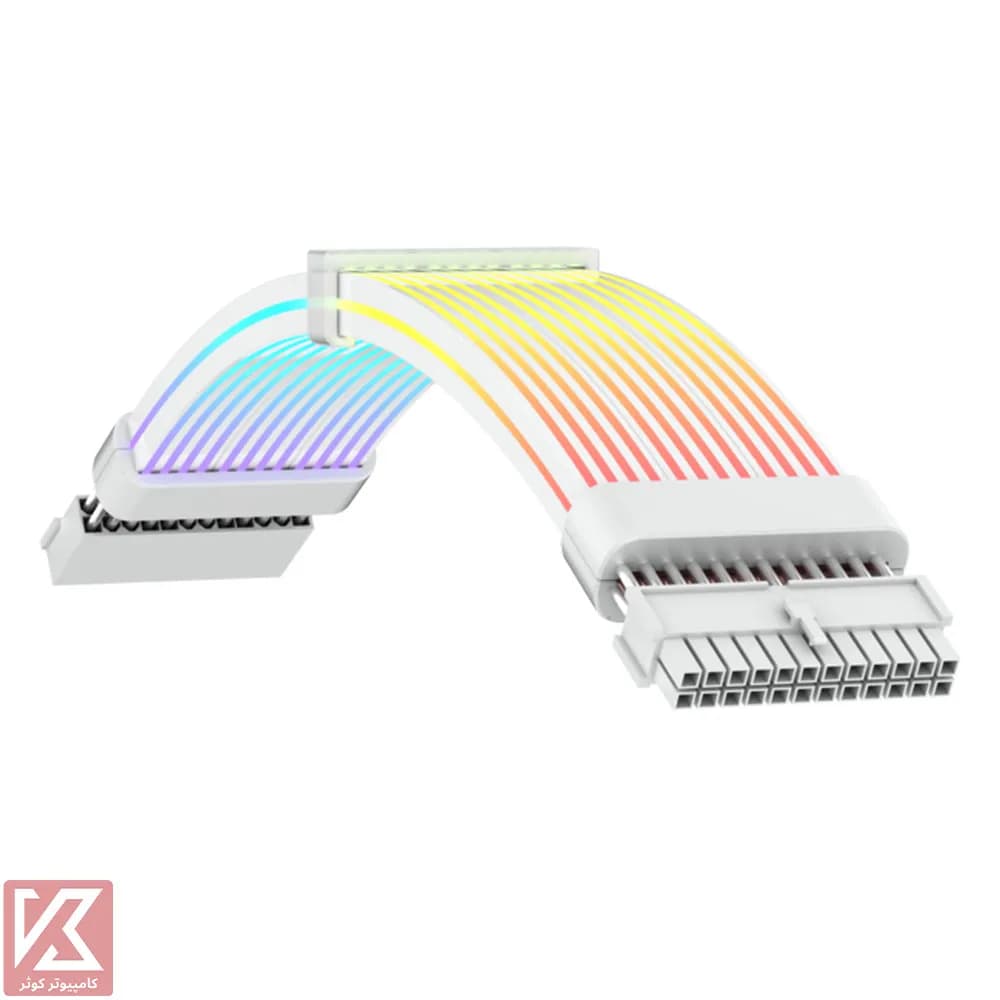 کابل اسلیو گیم مکس MB 24PIN WH — تصویر ۳