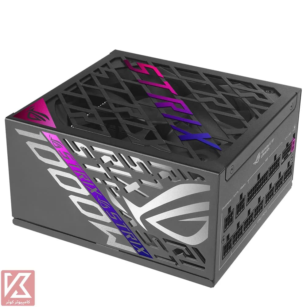 پاور ایسوس 1000 وات فول ماژولار مدل ROG Strix 1000W Platinum — تصویر ۳