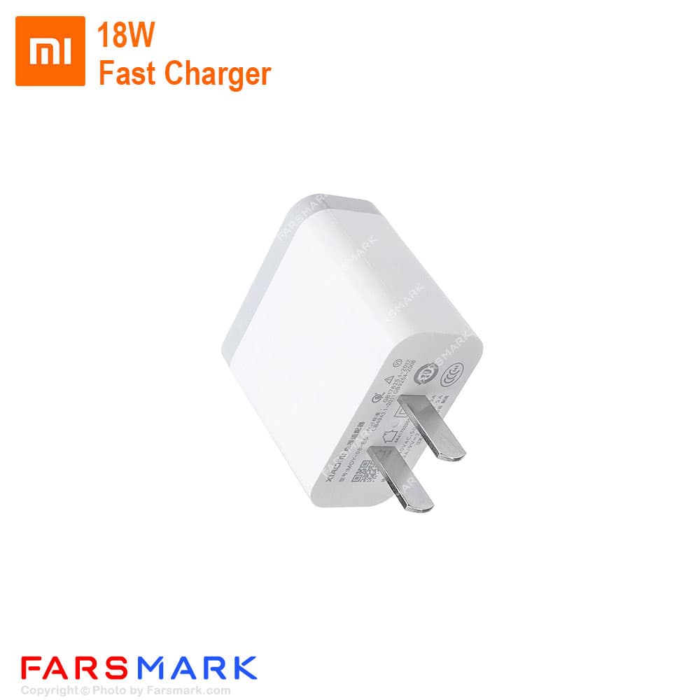 فست شارژر اصلی شیائومی Xiaomi Mi Note Pro همراه با کابل MicroUSB — تصویر ۲