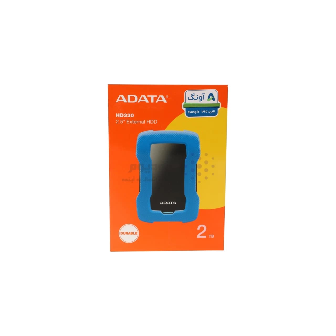 هارد اکسترنال ADATA مدل Durable HD330 ظرفیت 2TB – آبی (گارانتی شرکت آونگ) — تصویر ۴