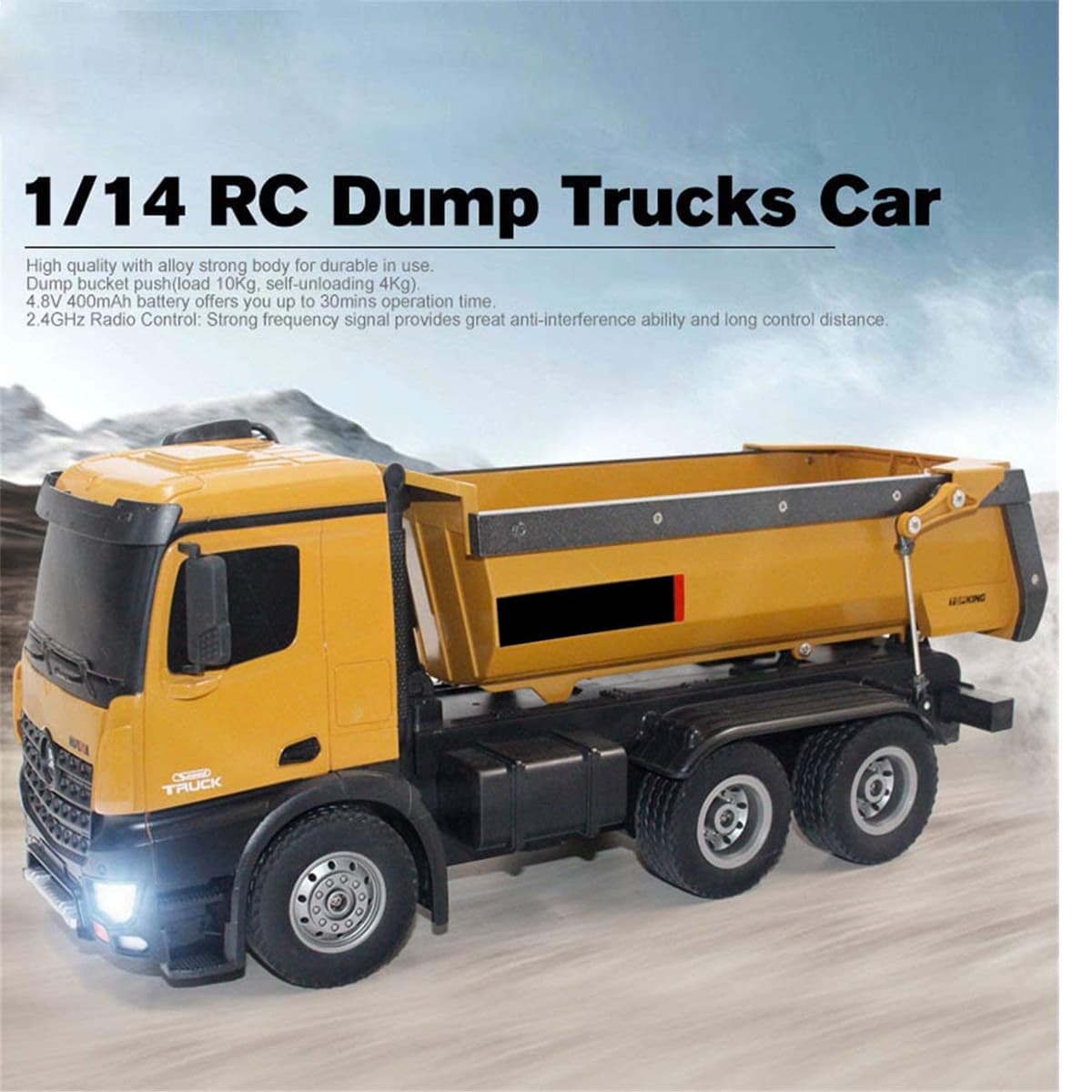 ماشین بازی کنترلی هوینا مدل Truck کد 1573 — تصویر ۳