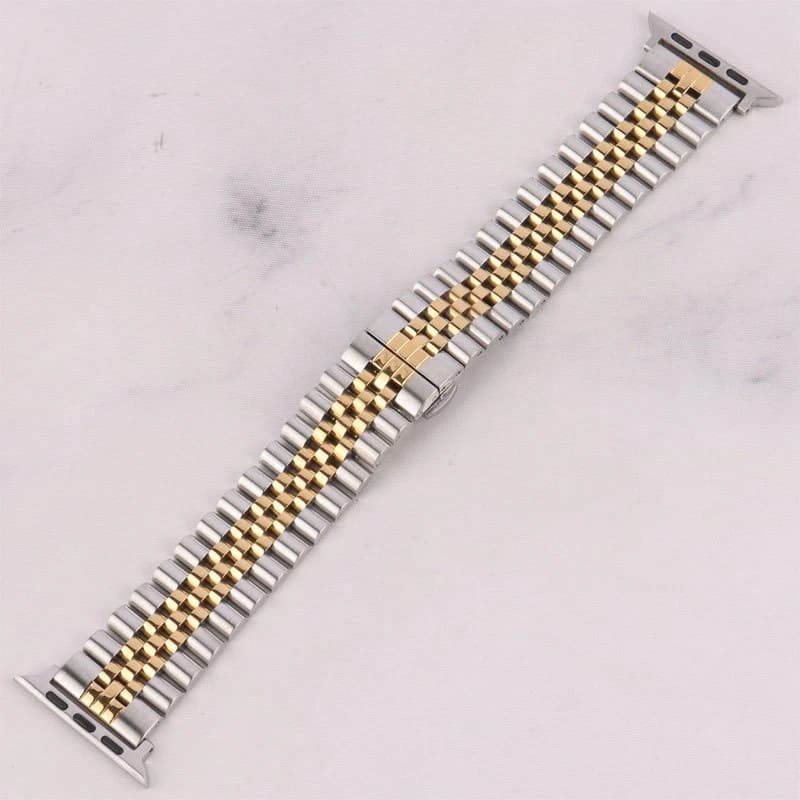 بند اپل واچ رولکسی 5 بید سایز 42/44/45/46/49 میلی متری کد 2 — تصویر ۷