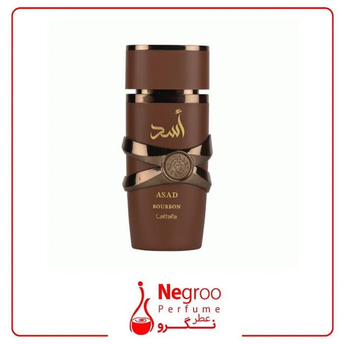 عطر ادکلن لطافه اسد بوربون 100میل Lattafa Asad Bourbon اورجینال — تصویر ۲